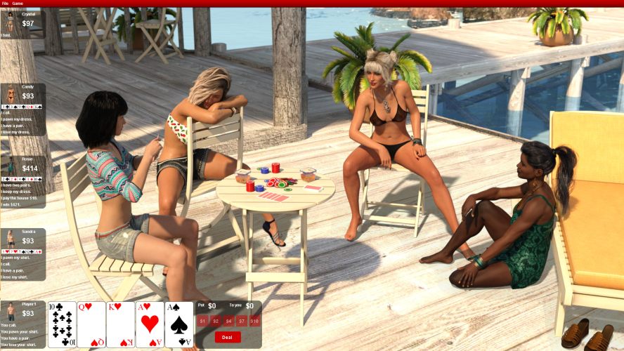 California Strip Poker - 3D Adult Games