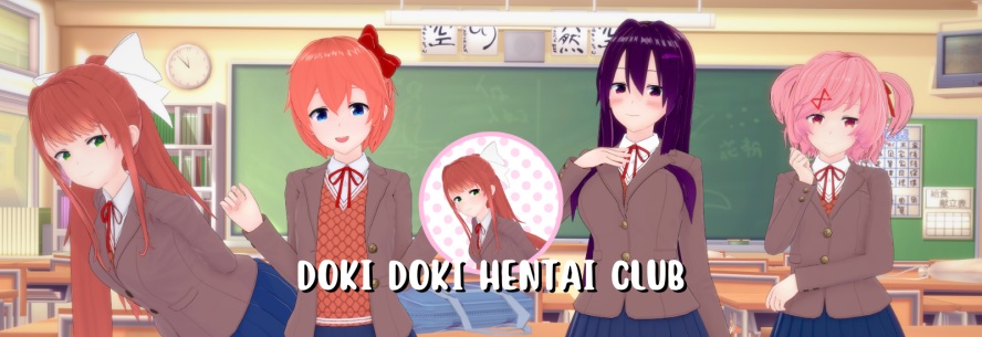 Doki Doki Hentai Club - 3D Adult Games