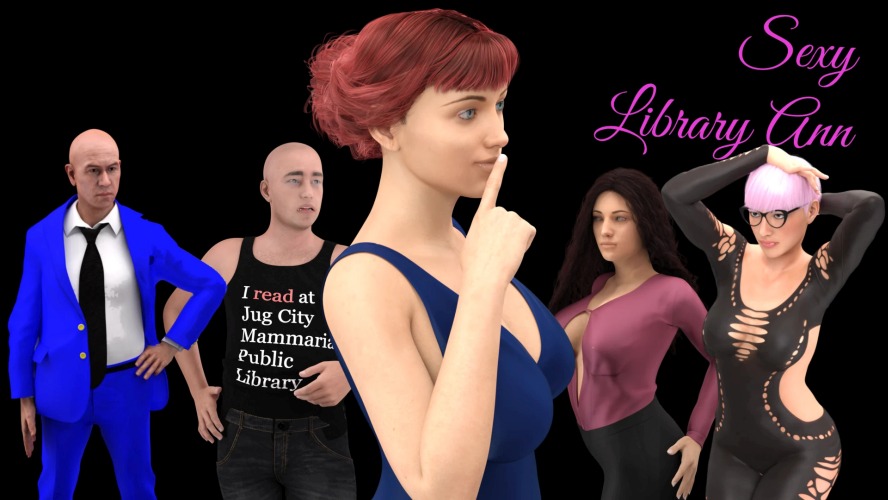 Sexy Library Ann - 3D Adult Games